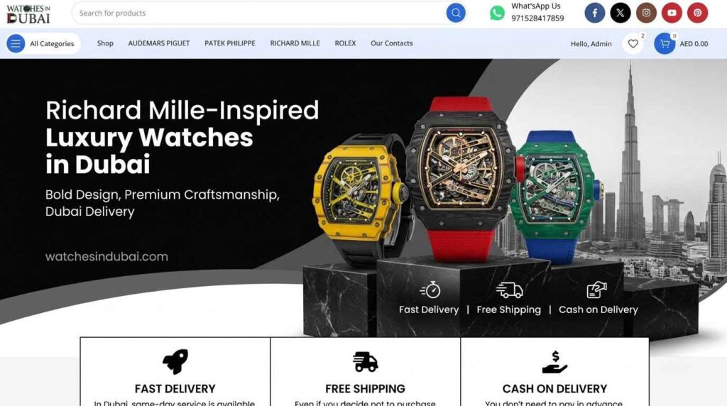 Richard Mille-Inspired Watches in Dubai