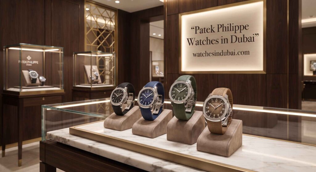 Patek Philippe watches in Dubai