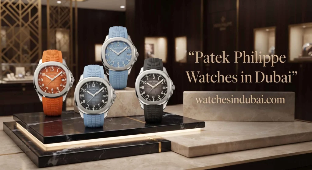 Patek Philippe watches in Dubai