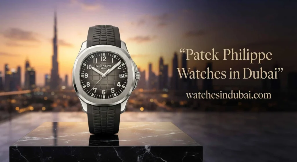 Patek Philippe watches in Dubai