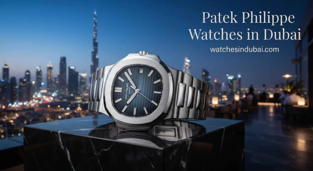 Patek Philippe watches in Dubai