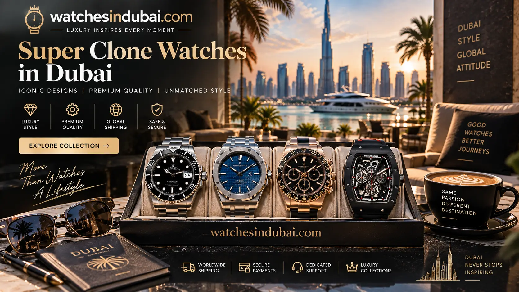 Super Clone Watches in Dubai luxury watch guide