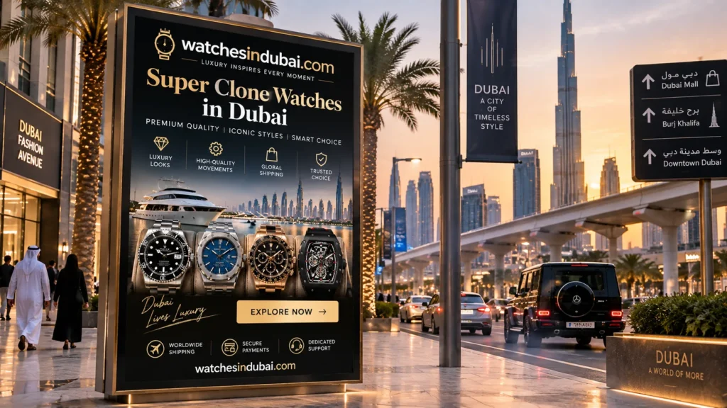 Watches in Dubai luxury collection